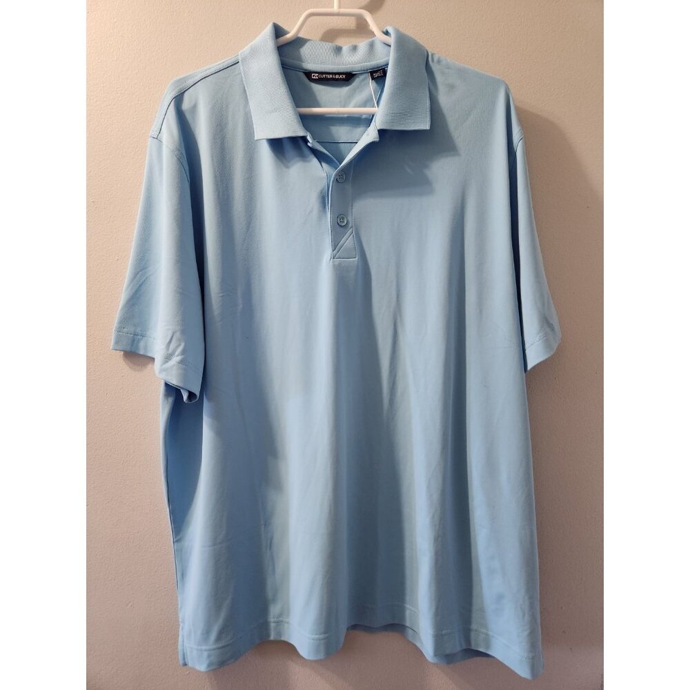 Cutter And Buck Polo XL New With Tag With Desjardins Logo On Sleeve